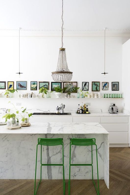 Verde esmeralda, inspiraciones para decorar-ideas-decoración-aprende a decorar-cocina
