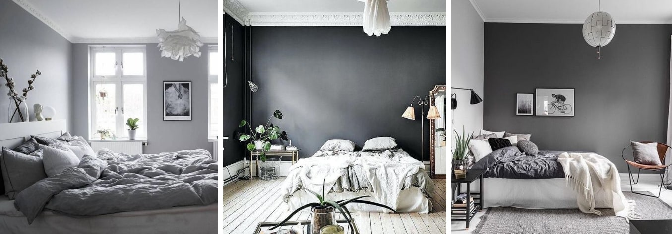 Dormitorios grises