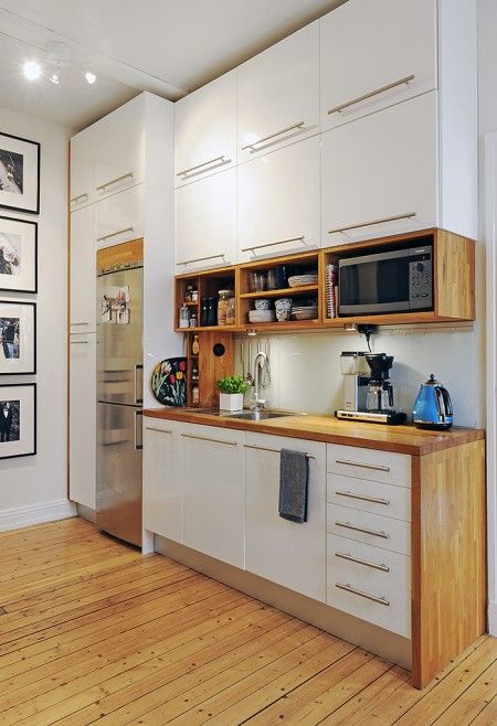 ▷ Muebles con persiana para ganar espacio en la cocina  Modern kitchen  interiors, Kitchen design diy, Compact kitchen