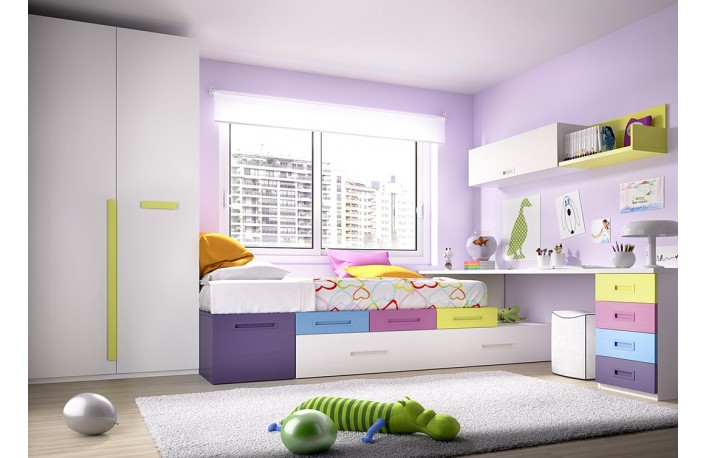Claves para decorar dormitorios infantiles y juveniles con camas nido |  Decoración