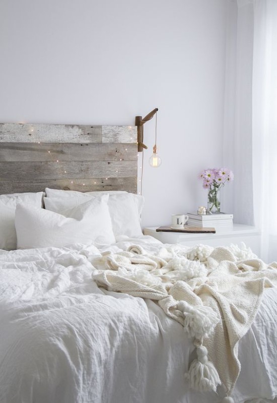 Renovar un dormitorio con presupuesto mini - ropa de cama en lino y algodón