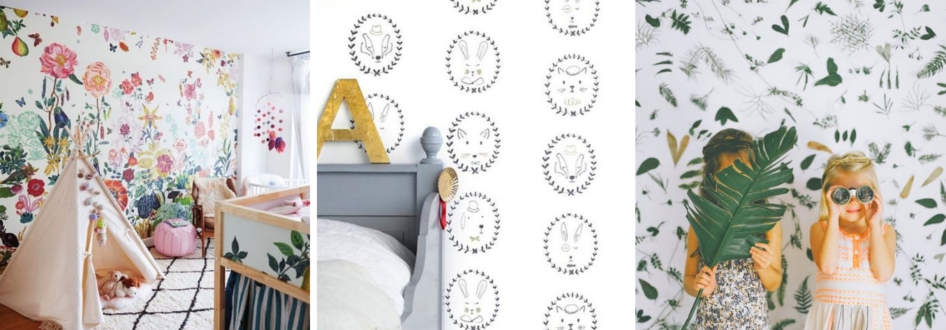Decorar con papel pintado un dormitorio infantil - El País de Sarah