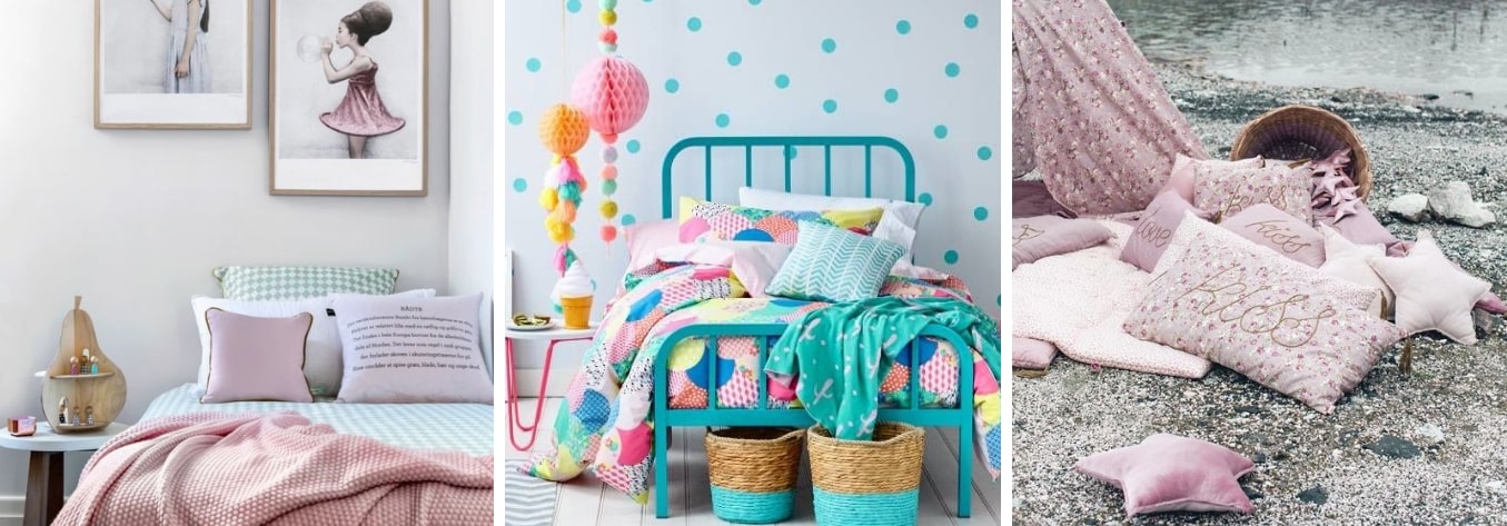 Textiles para dormitorios infantiles verano 2016