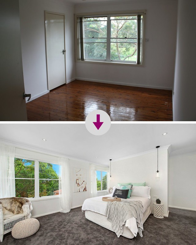 Reforma de una vivienda-antes y después-decoración-dormitorio