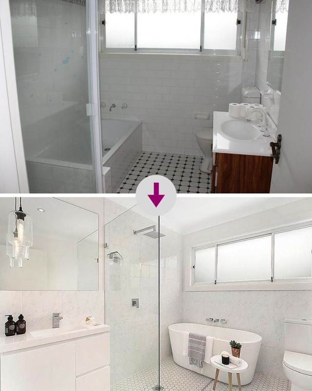 Reforma de una vivienda-antes y después-decoración-baño
