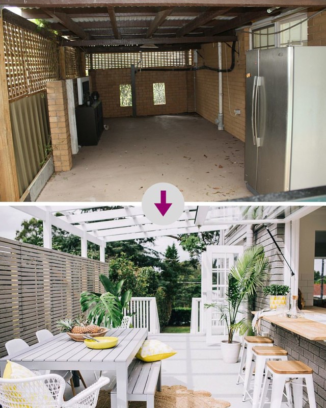 Reforma de una vivienda-antes y después-decoración-espacio-exterior