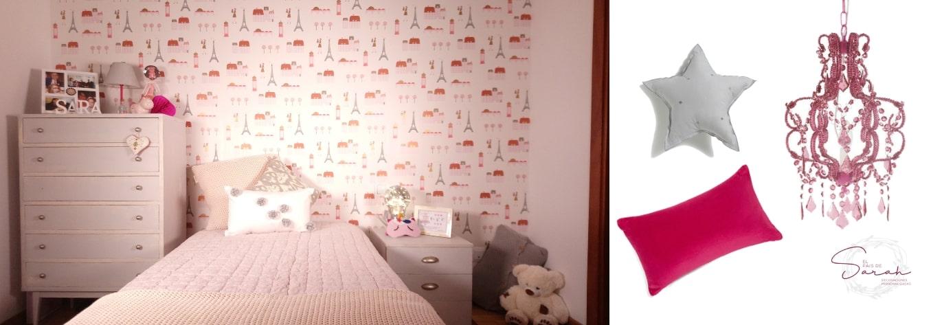 [Mis proyectos] Cambio de look del dormitorio infantil de Sara
