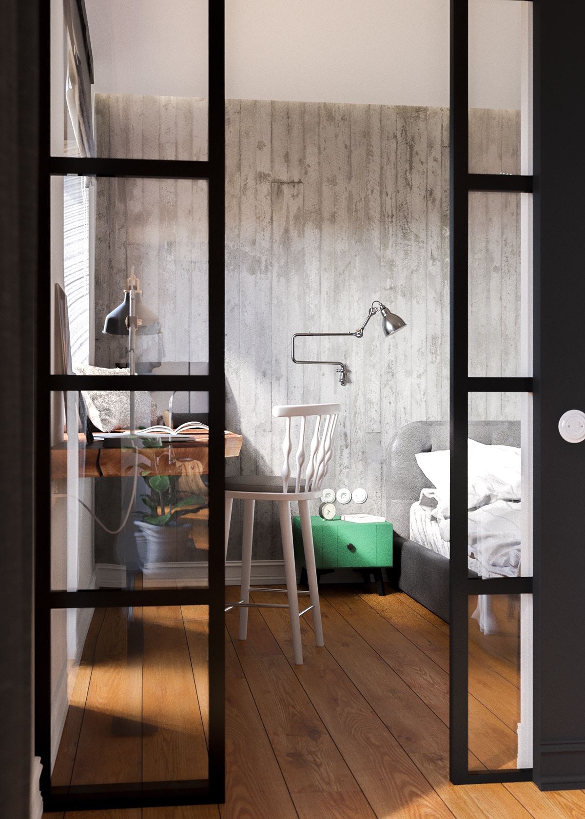 Claves_para_crear_contrastes_de_color_en_la_decoración_espacio_dormitorio_industrial-meets-classic-bedroom-design-min