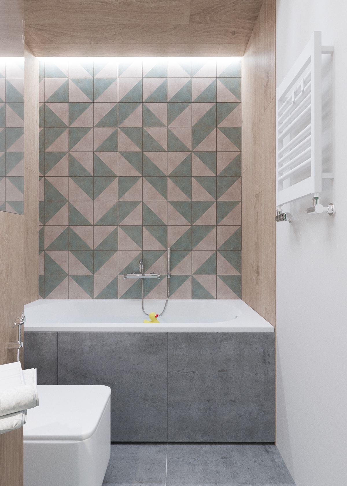 Claves_para_crear_contrastes_de_color_en_la_decoración_espacio_baño_cute-sage-green-and-wood-bathroom-tile-mosaic-min