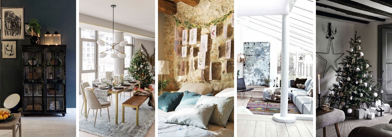 Los 5 mejores interiores del mes decorados de Navidad