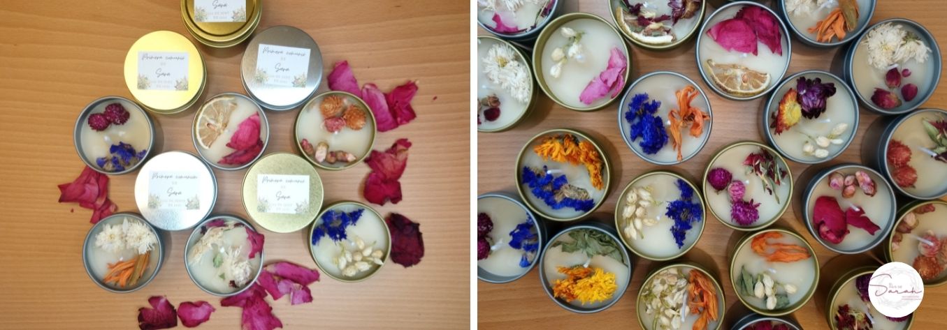 DIY, velas de soja perfumada
